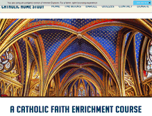 Tablet Screenshot of catholichomestudy.org